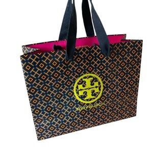 Tory Burch paper tote shopping bag